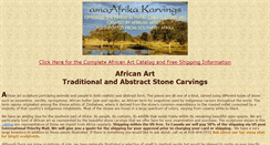 Desktop Screenshot of africarving.com